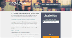 Desktop Screenshot of newwriterpublisher.com